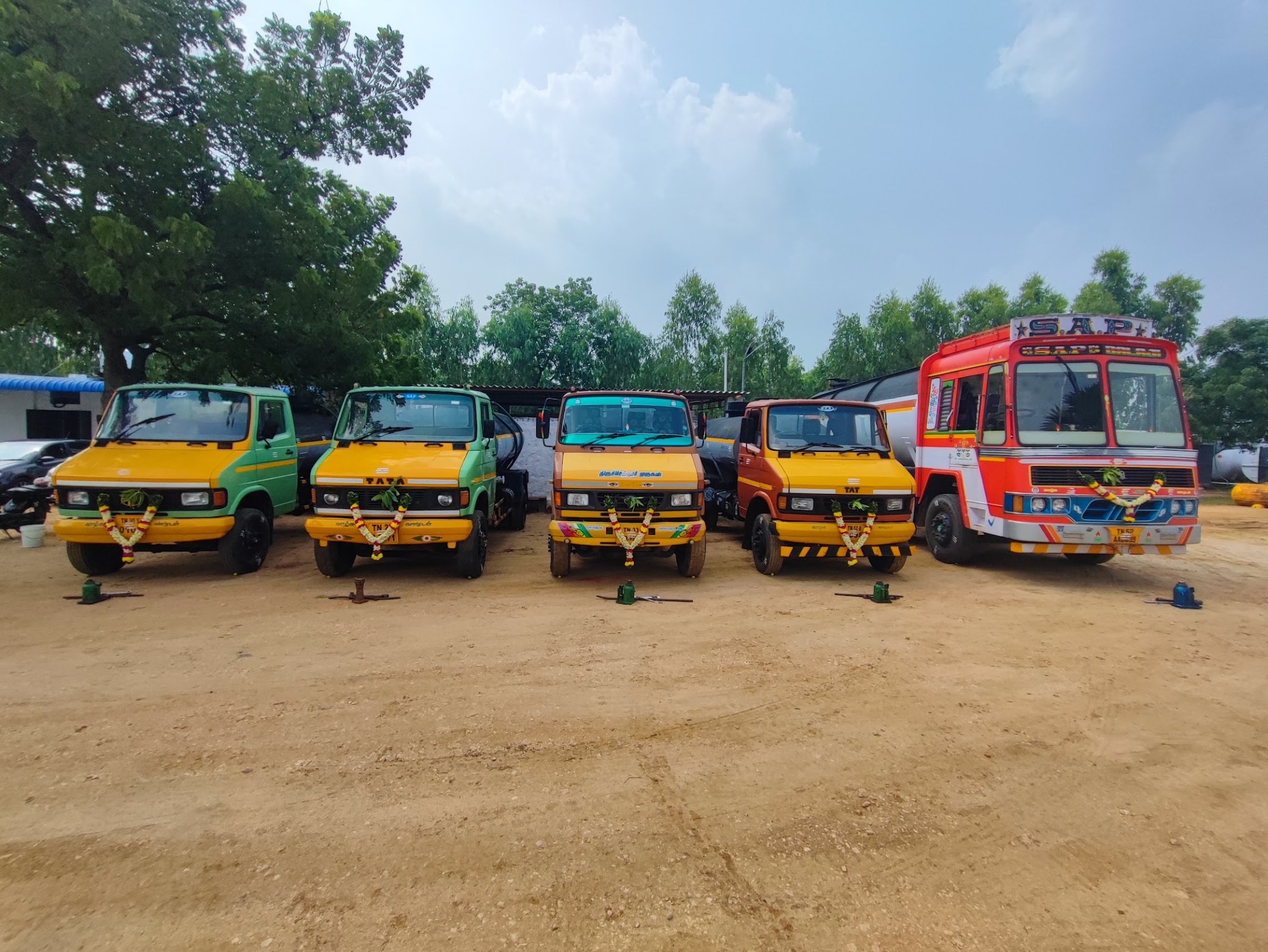 Balaji Chemicals vehicle fleet